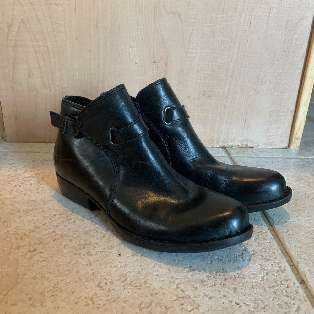 Born Black Ankle Boots